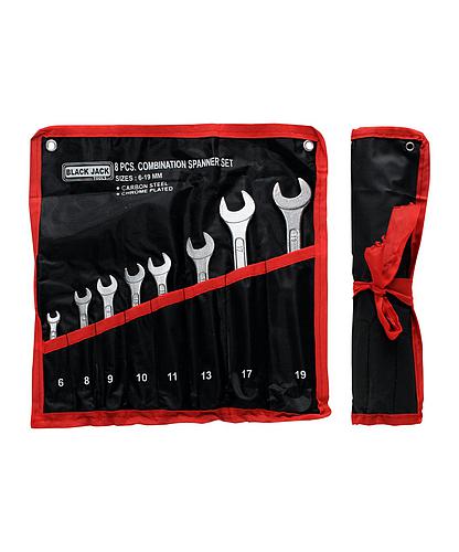 LLAVE COMBINADA 8 PZAS. 6 A 19 MM