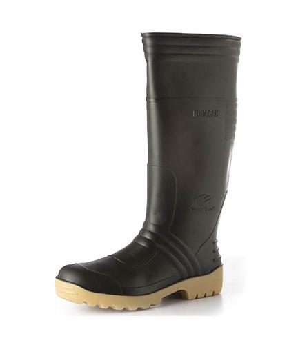 BOTA HURACAN NEGRA/BEIGE N° 42