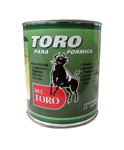 PEGAMENTO CONTACTO AMARILLO PARA FORMICA 1/4 (946ML) TORO