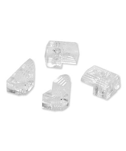GRAPA PARA ESPEJO PLASTICA CON ANCLA+TORNILLO (UNIDAD)