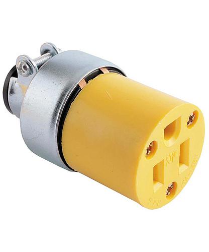 TOMA CTE. HEMBRA PARA EXTERIOR POLARIZADO 2887