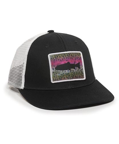 GORRA OUTDOOR RAINBOW BLACK WHITE 0788-1260