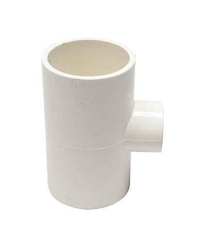 TEE PVC REDUCT. SIN ROSCA 1 * 2