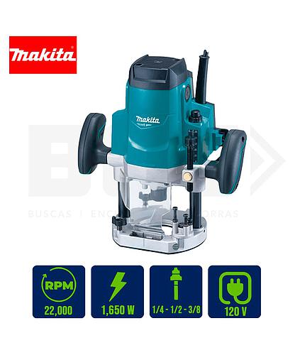 ROUTER MAKITA MT 1/4 PULG - 1/2 PULG - 3/8 PULG 1650W M3600G/M3601