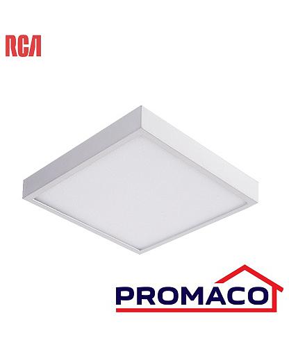 PANEL LED SOBREPONER RCA CUAD. RLCSLD24W 24W 30CMS LUZ BLANCA