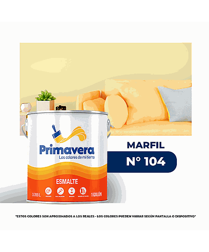 ACEITE PRIMAVERA MARFIL Nº 104 GALON (NC)
