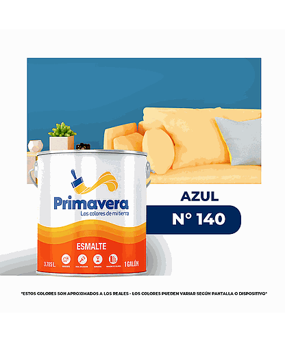 ACEITE PRIMAVERA  AZUL  Nº 140 GALON