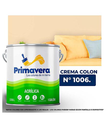 VINILICA PRIMAVERA CREMA COLON. Nº 1006 GALON (NC)
