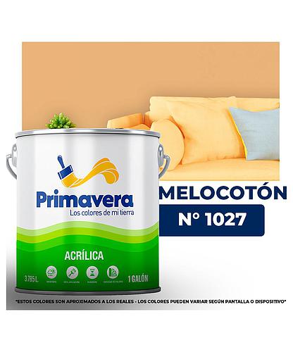 VINILICA PRIMAVERA MELOCOTON Nº 1027 GALON (NC)