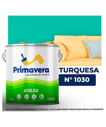 VINILICA PRIMAVERA TURQUESA Nº 1030 GALON (NC)