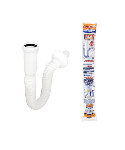 SIFON PVC FLEXIBLE PARA LAVABO 1 1/4 PULG 49365 / 9774