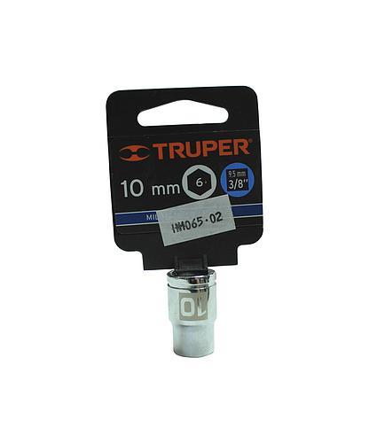CUBO ACERO 3/8 X 10MM TRUPER 13674