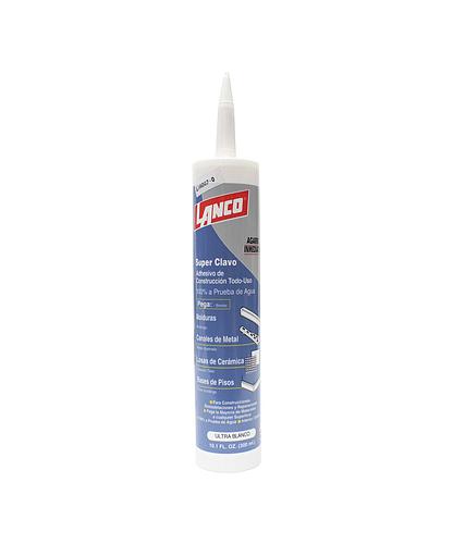 ADHESIVO PARA CONSTRUCCION MULTIUSO SUPERNAIL 10 ONZ. LANCO