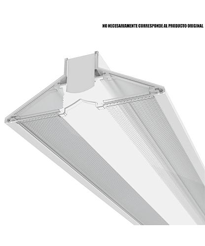 LUMINARIA SELLADA CONTRA POLVO Y HUMEDAD 2X18W SIN TUBO IP65 SYLVANIA P28068