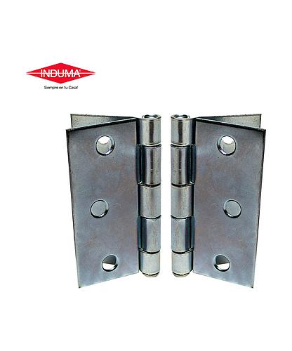 BISAGRA INDUMA 4X4 CP. CON TORNILLO (PRS)