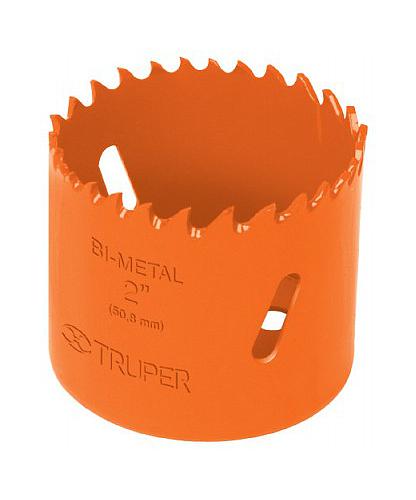 CORTACIRCULOS BIMETAL PARA MANDRIL 7/16 PULG. 2 X 2 PULG. TRUPER 18097
