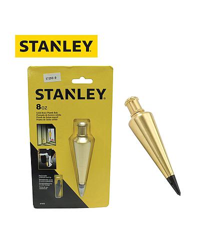 PLOMADA CON PUNTA DE ACERO 8 OZ. STANLEY 47-973