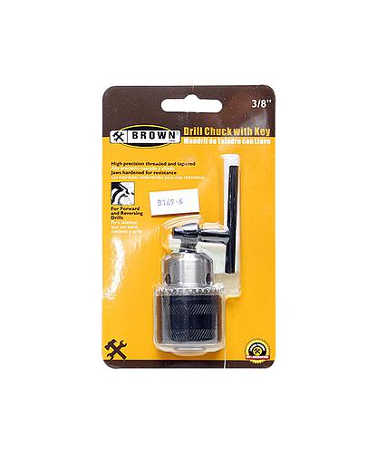 BROQUERO PARA TALADRO BROWN 3/8 PULG BRHCD0038