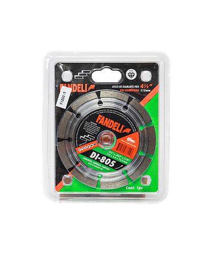 DISCO DIAMANTE FANDELI 4 1/2 SEGMENTADO (SECO) 73715 / 72958