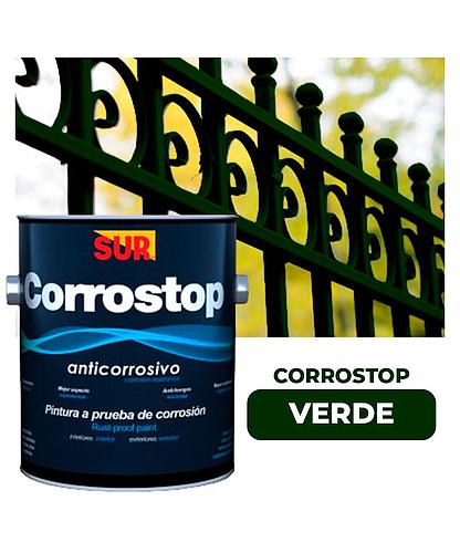 ANTICORROSIVO CORROSTOP 9100 VERDE GALON SUR (NC)