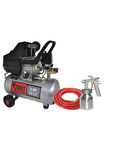 COMPRESOR TECNO 24LTS. 2HP 110V BBT BM2024