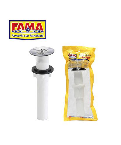 DESAGUE PARA LAVABO CON REJILLA 1 1/4 * 7 PVC 9737