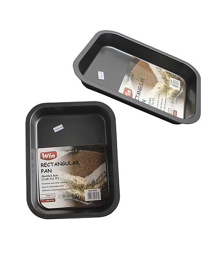 BANDEJA RECTANGULAR PARA HORNEAR 9 PULG WIN-0550