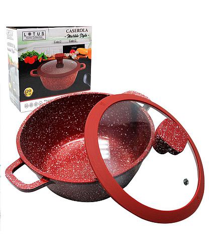 OLLA CON TAPADERA 24CMS LHC-CER24