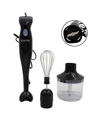 BATIDORA DE MANO ELEC. 3 PIEZAS 120V 200W LT-HB01