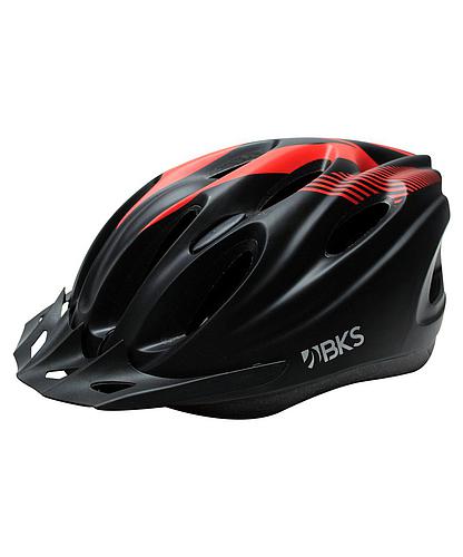 CASCO BKS RACING PARA ADULTO H350 NEGRO/ROJO M 33673