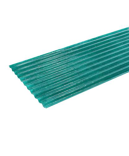 LAMINA PLAST CANAL DURALITA P7 CAL. 100 VERDE 9 PIES