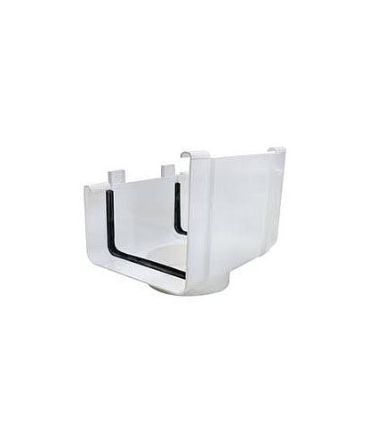 BOQUILLA PARA BAJANTE RED. 4PLG. CANOA PVC LISA AMANCO 909424