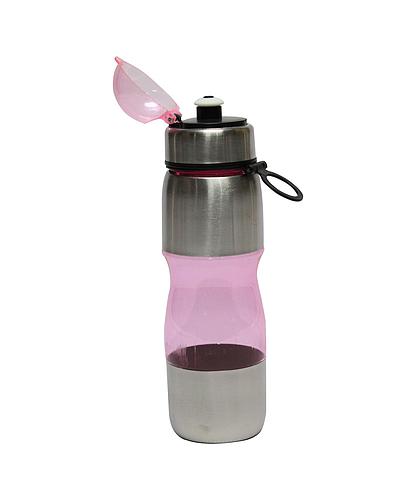 BOTELLA PLAST/ALUMINIO 600ML 81662 (DESC)