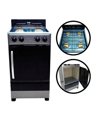 COCINA CON GABINETE 4Q. GRIS NEGRO IML C-4GGN