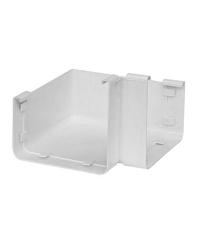 ESQUINERO PVC INTERNO PARA CANOA LISA AMANCO 910377