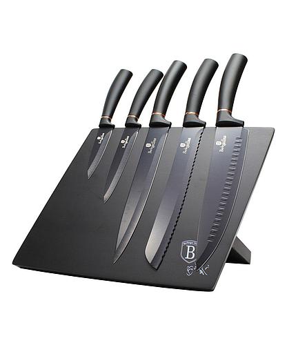 SET CUCHILLO CON TABLA DE PICAR 6 PZS BH-2407