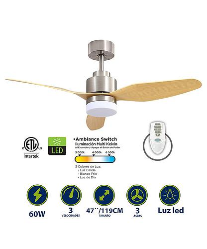 VENTILADOR CYGNUS 47 PULG 72924