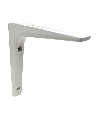 SOPORTE PARA ESTANTE PLASTICO 7 PULG X 7 PULG BLANCO (UNIDAD)