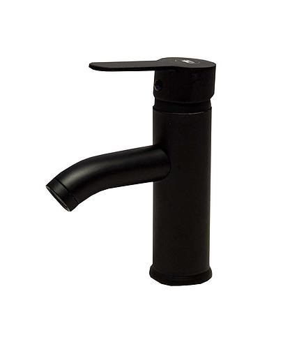 LLAVE PARA LAVAMANO MONOMANDO NEGRO MATE BLU-0009