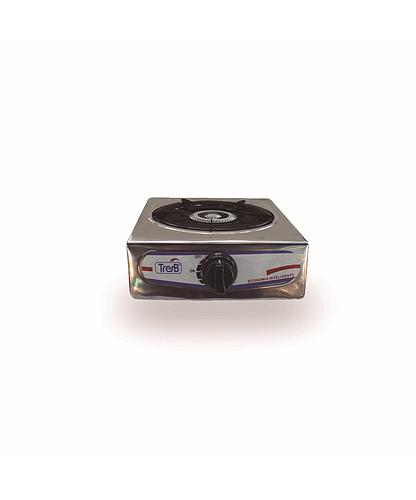 COCINA DE MESA ACERO INOX. GAS 1Q CON CHISPERO ECOCINA QH-A1