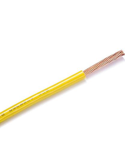 ALAMBRE CABLEADO THHN 6 AMARILLO (MT)
