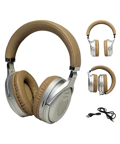 AUDIFONOS TIPO DIADEMA GAMING INALAMBRICO GOLDE SILVER MAGNAVOX MBH6121-M0