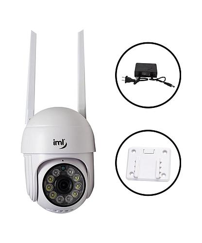 CAMARA SEGURIDAD WIFI SMART 10809 12V CON SISTEMA VOZ IML CAM-W802