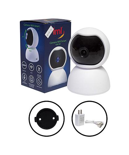 CAMARA SEGURIDAD WIFI SMART 1080P 5V CON SENSOR MOV. IML CAM-Q2 (NC)