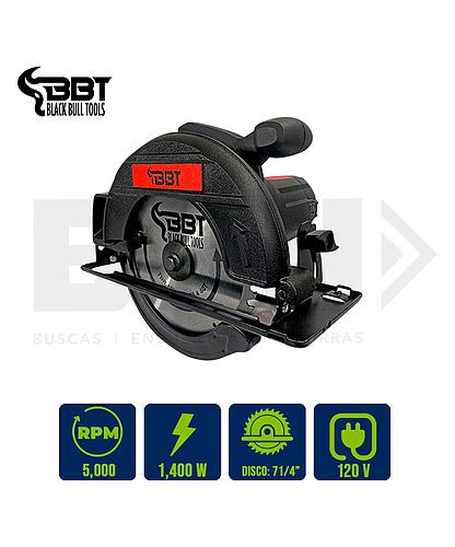 SIERRA CIRCULAR 7 1/4 PULG 1400W BBT KMS01-185