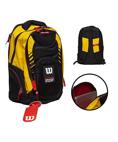 MOCHILA WILSON ORINOCO AMARILLO/NEGRO 65.010606YE (DESC)