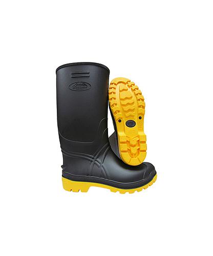 BOTA SUPER INDUSTRIAL NEGRA/AMARILLO Nº 35 (PAR)