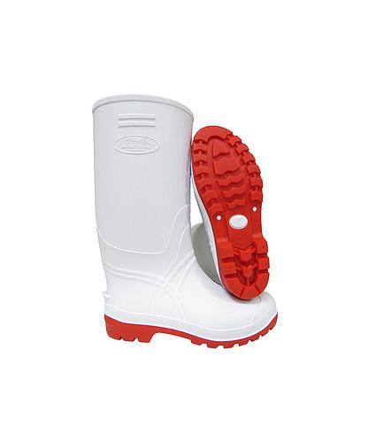 BOTA SUPER INDUSTRIAL BLANCA SUELA NITRILO Nº 37 (PAR)