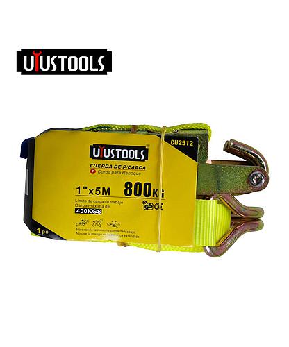 CINCHO TENSOR CON RATCHET 1 PULG X 5 MTRS CU2512