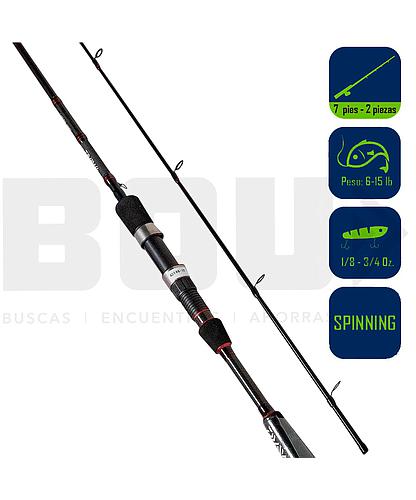CAÑA PESCA SPINNING DAIWA LAGUNA 7PIES LAG702MFS-B